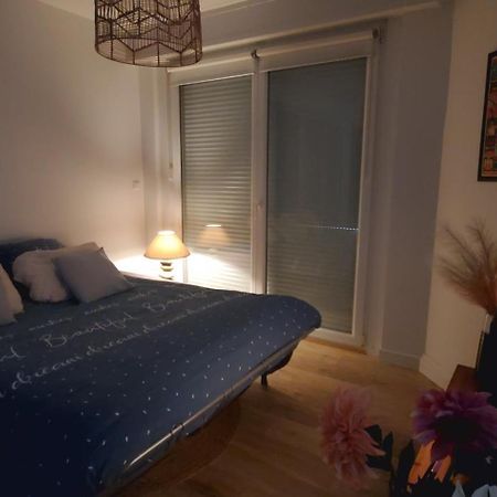 Le Clemenceau Appart-Calais Nord-Balcon-Plage Eksteriør bilde