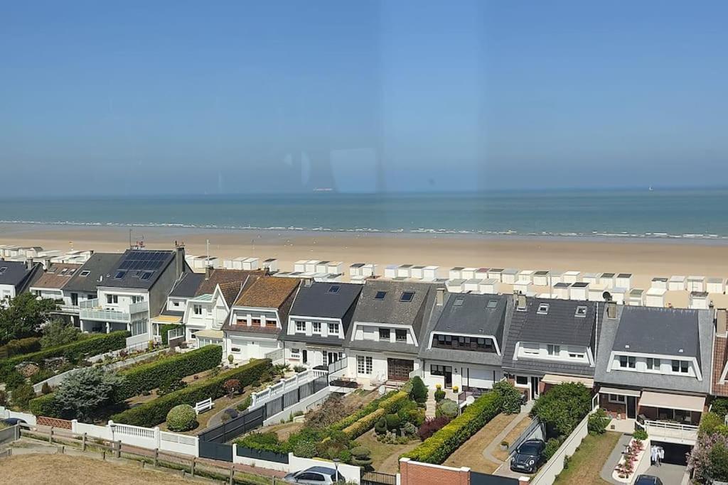 Le Clemenceau Appart-Calais Nord-Balcon-Plage Eksteriør bilde