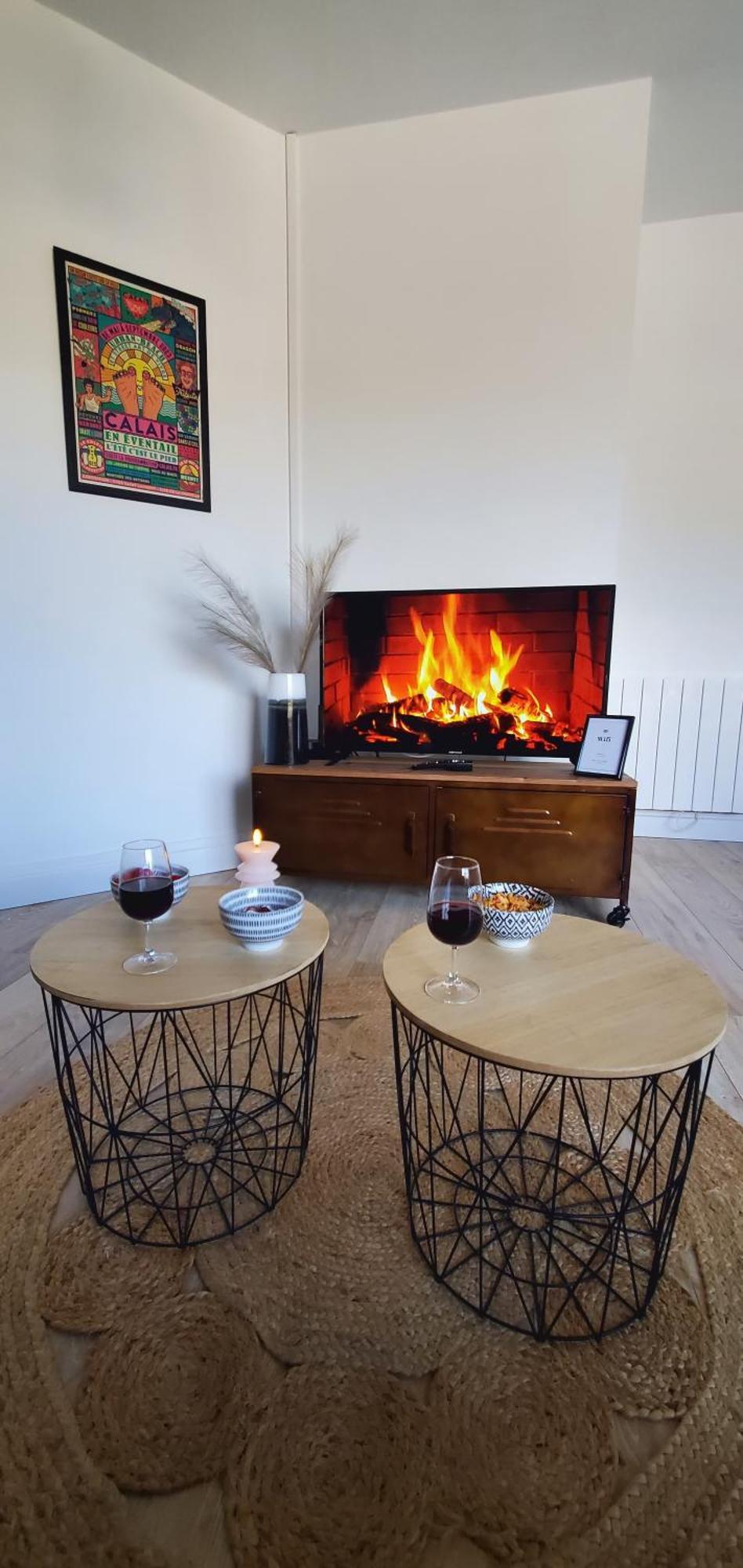 Le Clemenceau Appart-Calais Nord-Balcon-Plage Eksteriør bilde