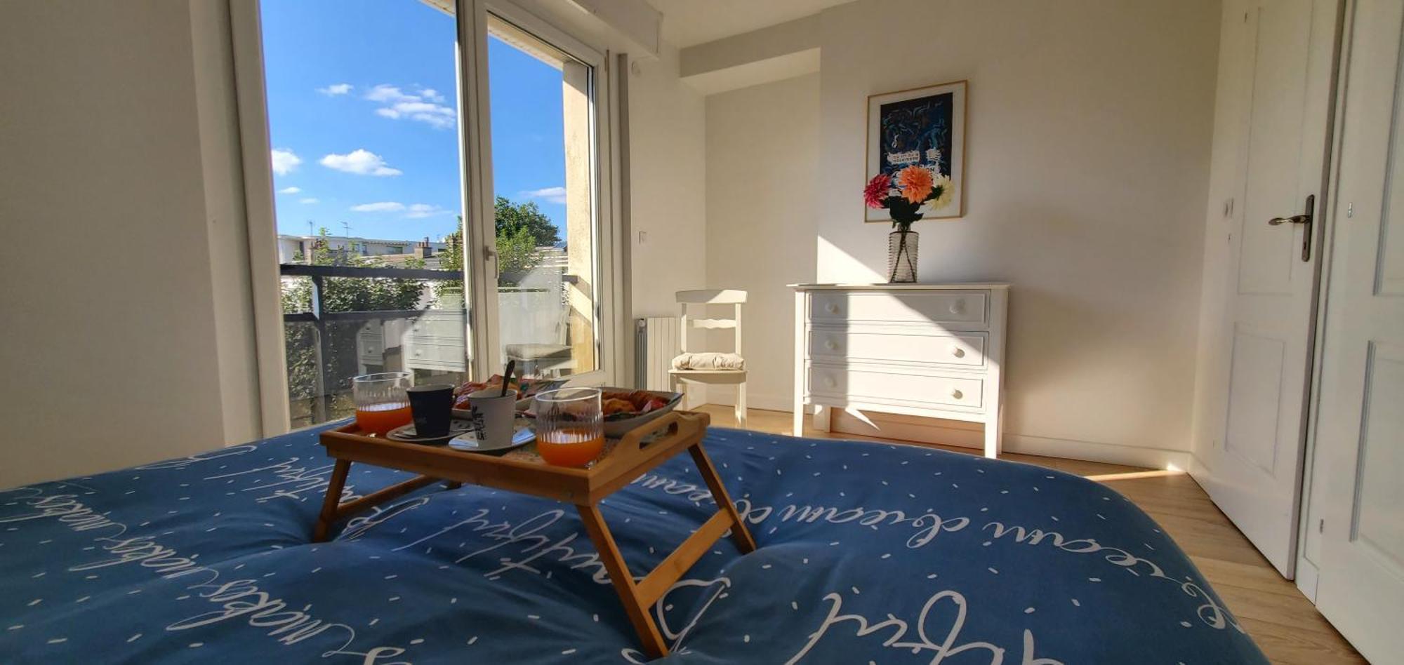 Le Clemenceau Appart-Calais Nord-Balcon-Plage Eksteriør bilde